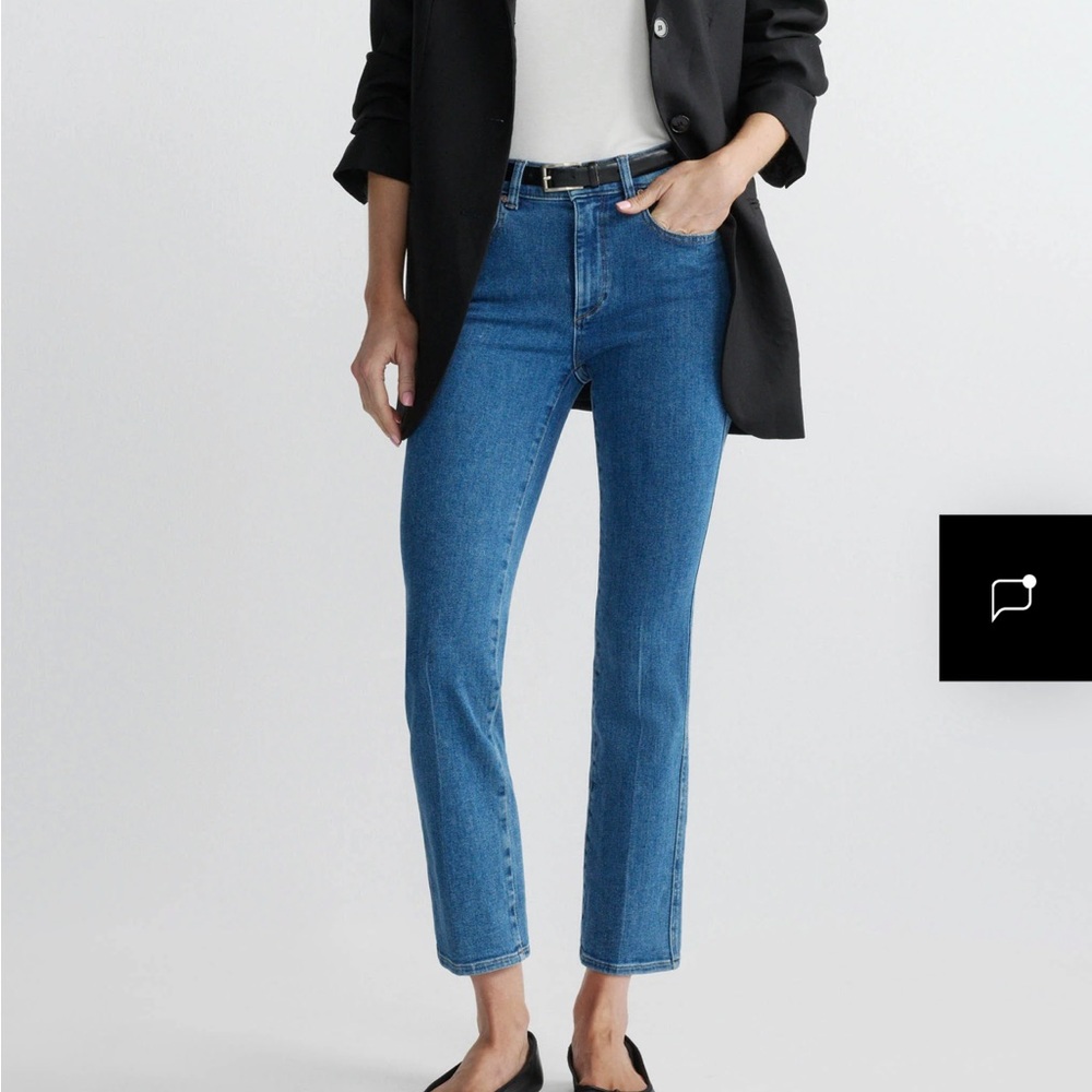 DL1961 Women's Straight Leg Jeans in Blue Bird Offers Welcome